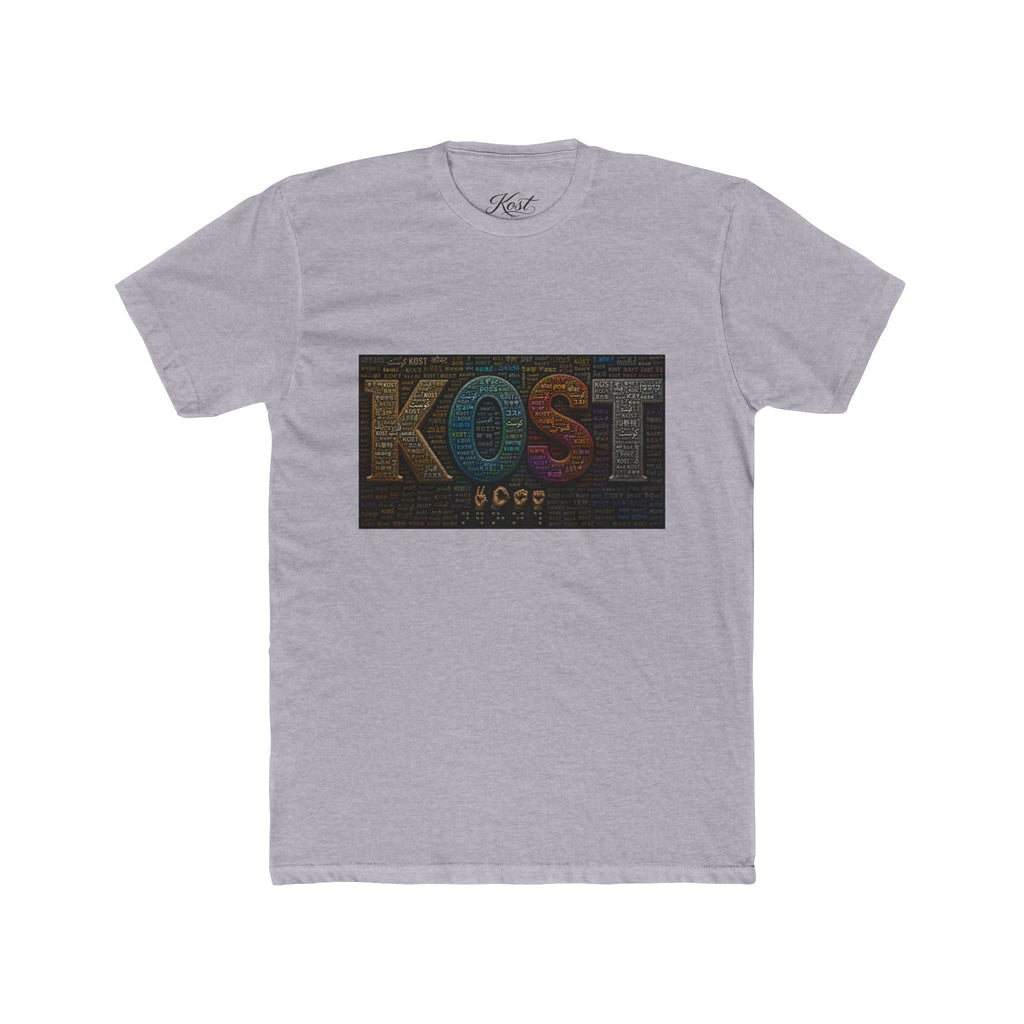 KOST Retro Block Logo Tee — Vintage-Style Graphic Cotton T-Shirt