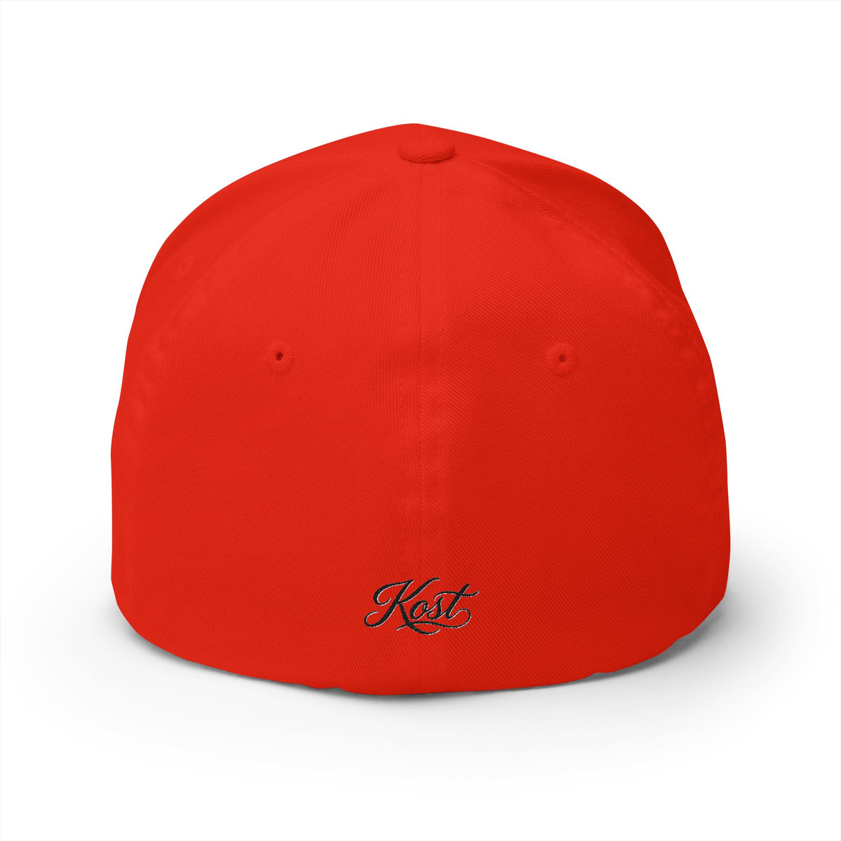 Embroidered 'Kost' Baroque Gold Logo Cap — Structured Closed-Back Hat