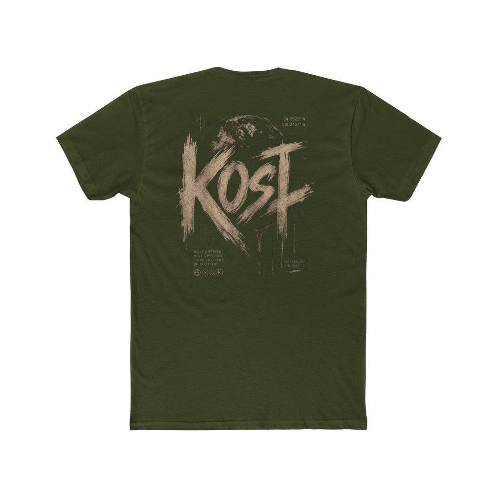 Kost Graphic Tee — Distressed Urban Logo Crewneck