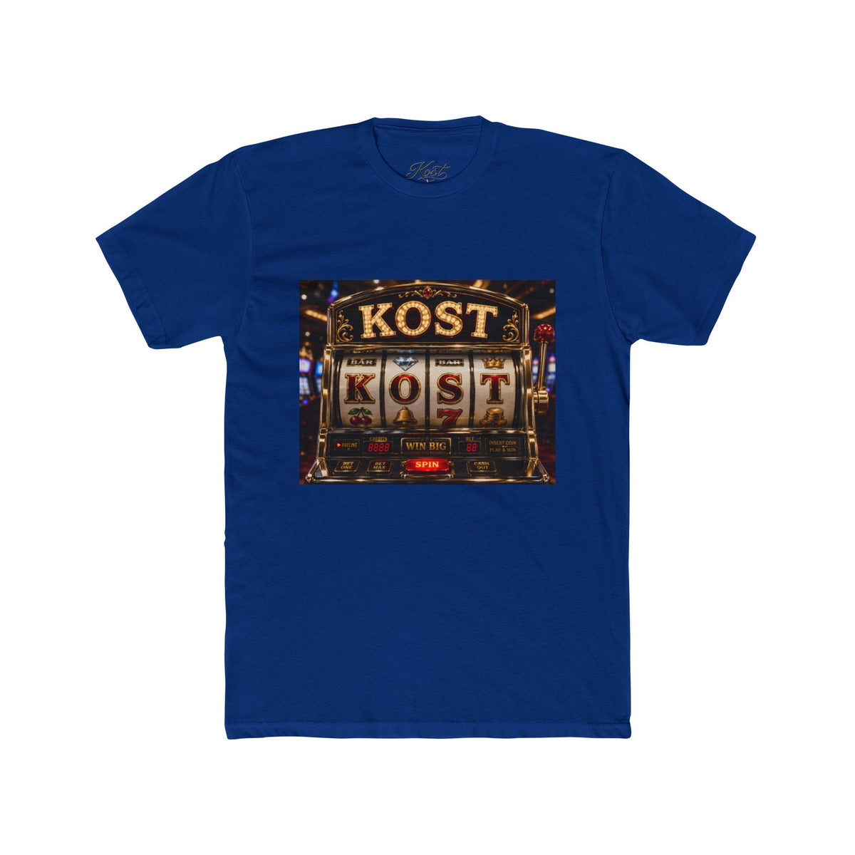 KOST Slot Machine Graphic Tee — Casino Retro Vintage Vegas Shirt
