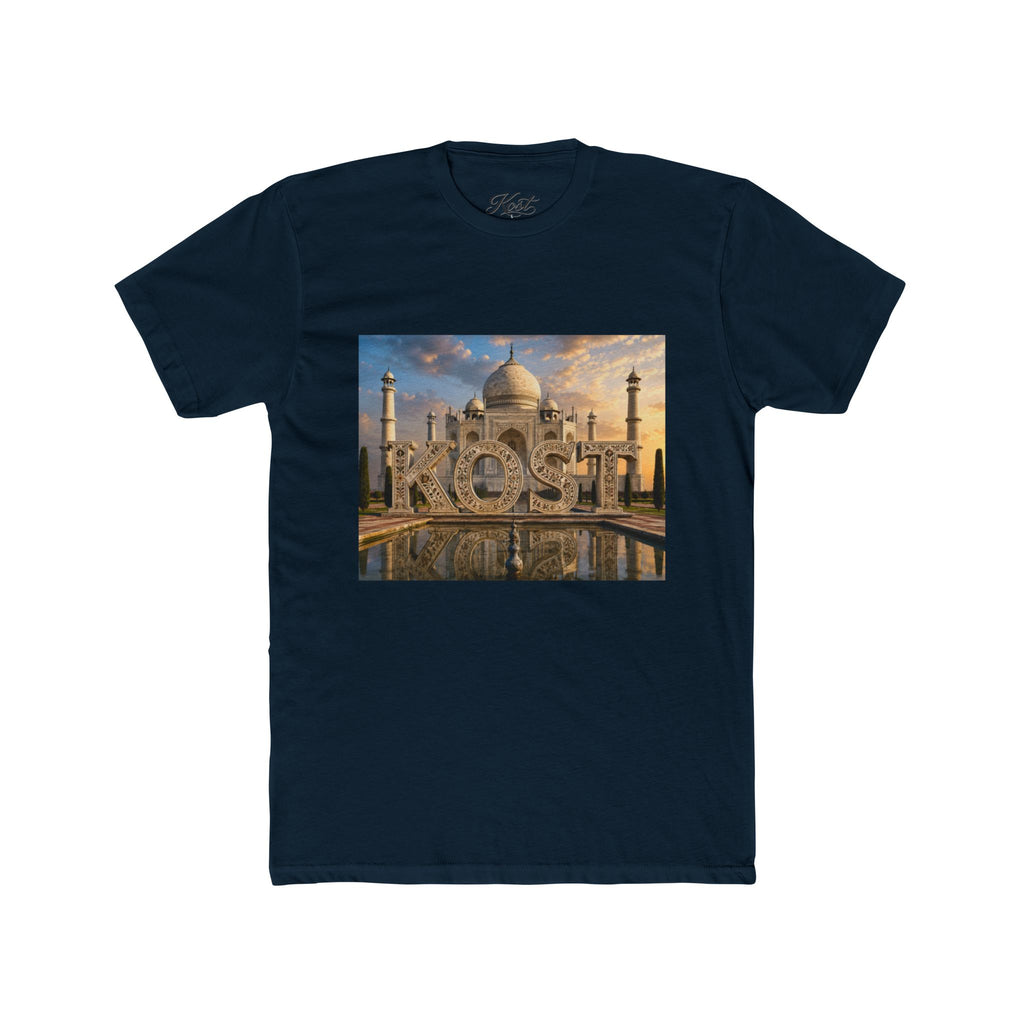 Taj Mahal Photo Tee — 'KOST' Scenic Sunset Graphic T-Shirt