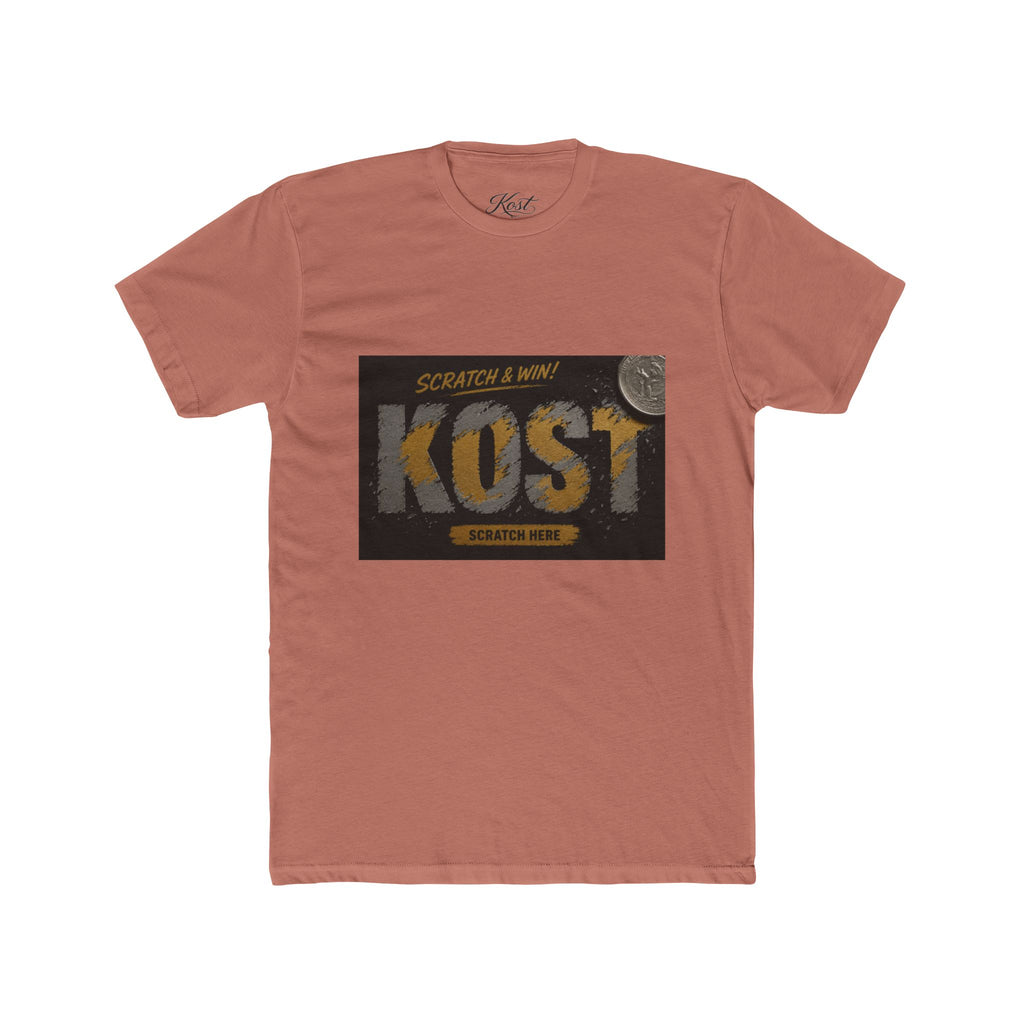 Kost Scratch & Win Graphic Tee — Retro Lottery Ticket Design