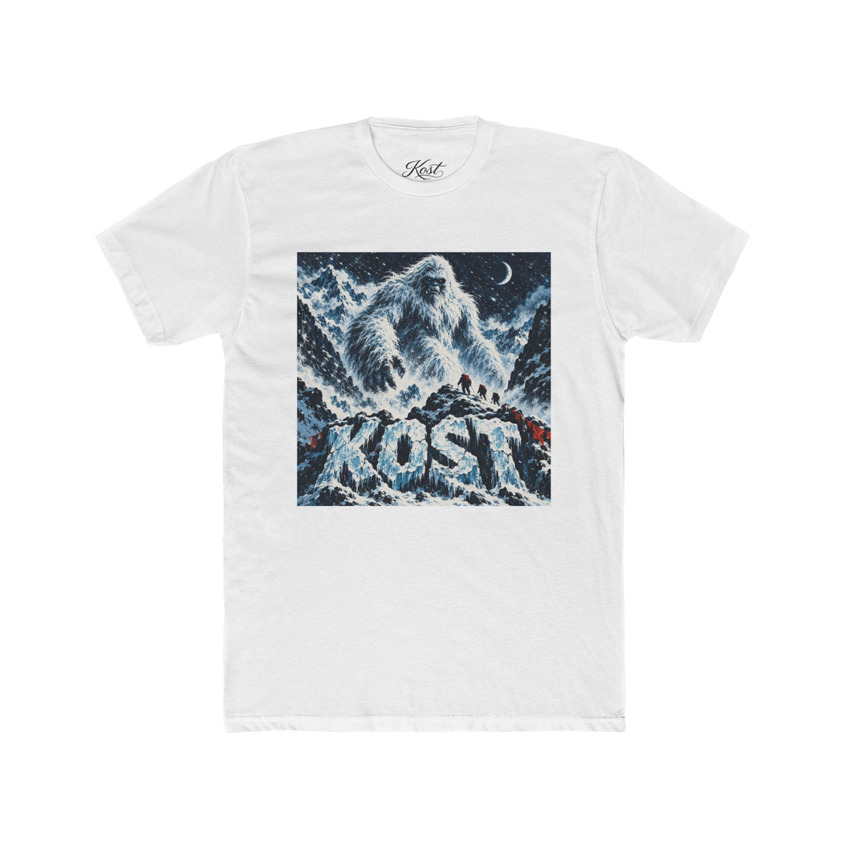 Yeti Mountain Tee — "Kosi" Snow Monster Graphic T-Shirt