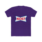 KOST Logo Tee — Retro Red & Blue Graphic T-Shirt