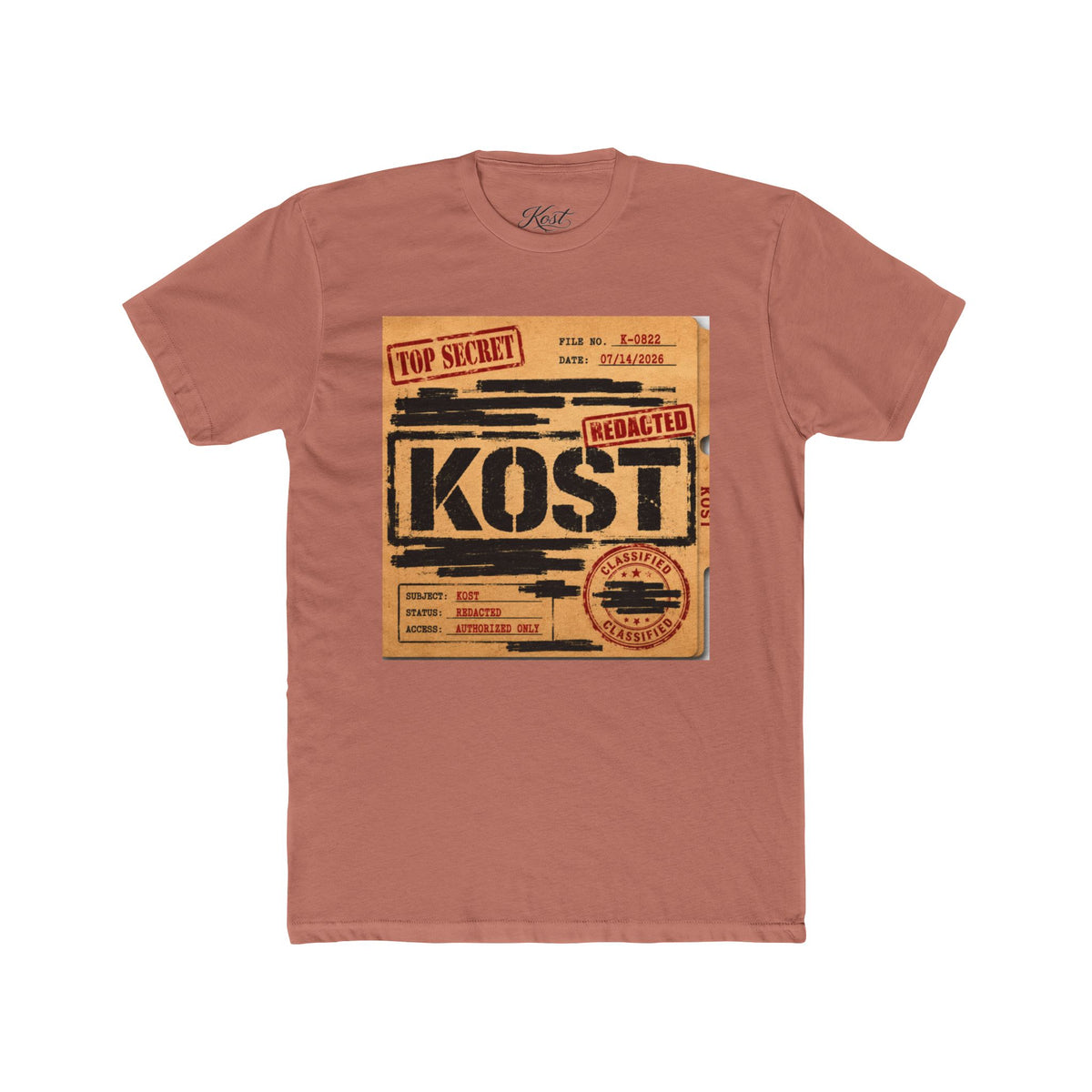 KOST Vintage Top Secret Stamp Tee