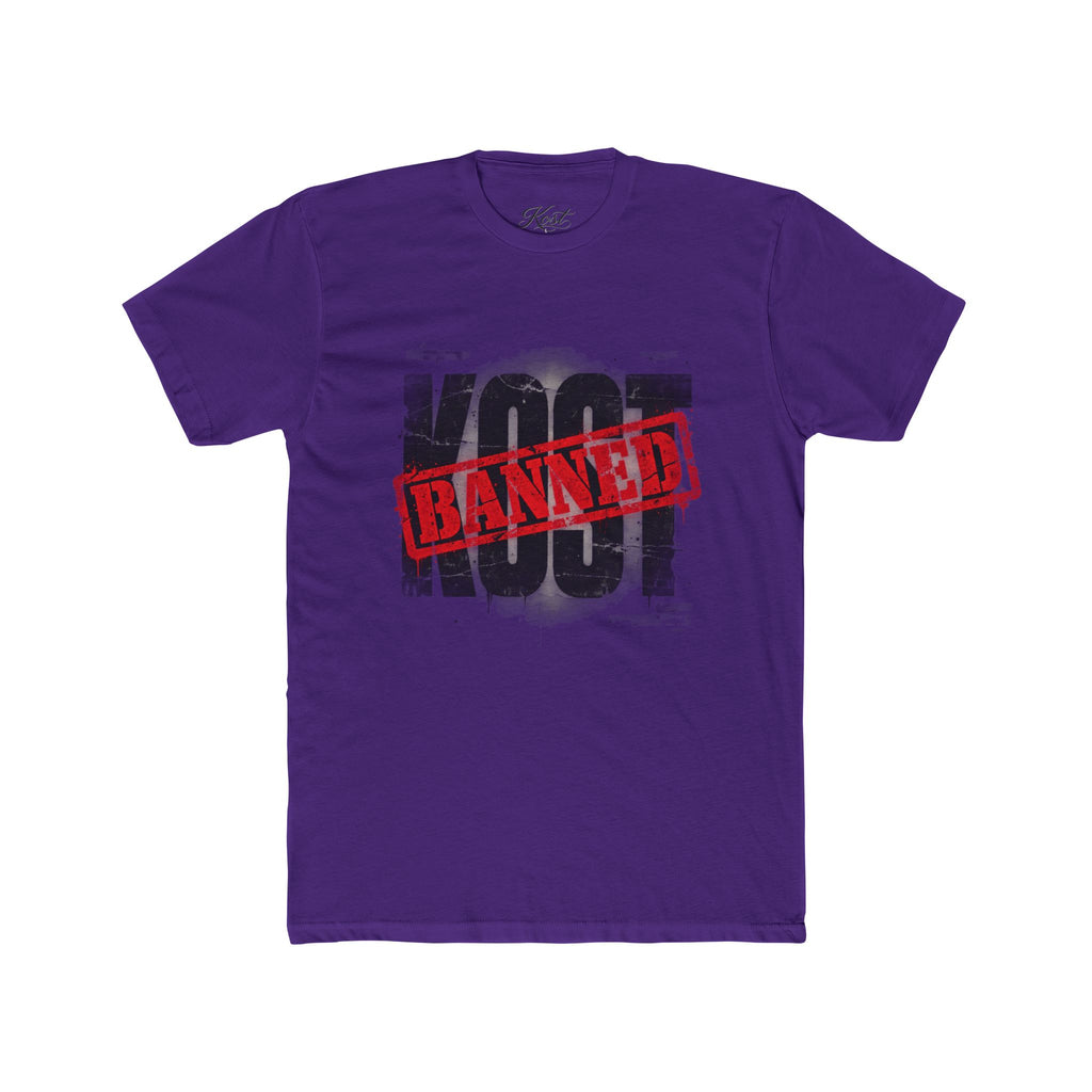 Banned Yoot Graphic Tee — Vintage Stamped Protest T-Shirt