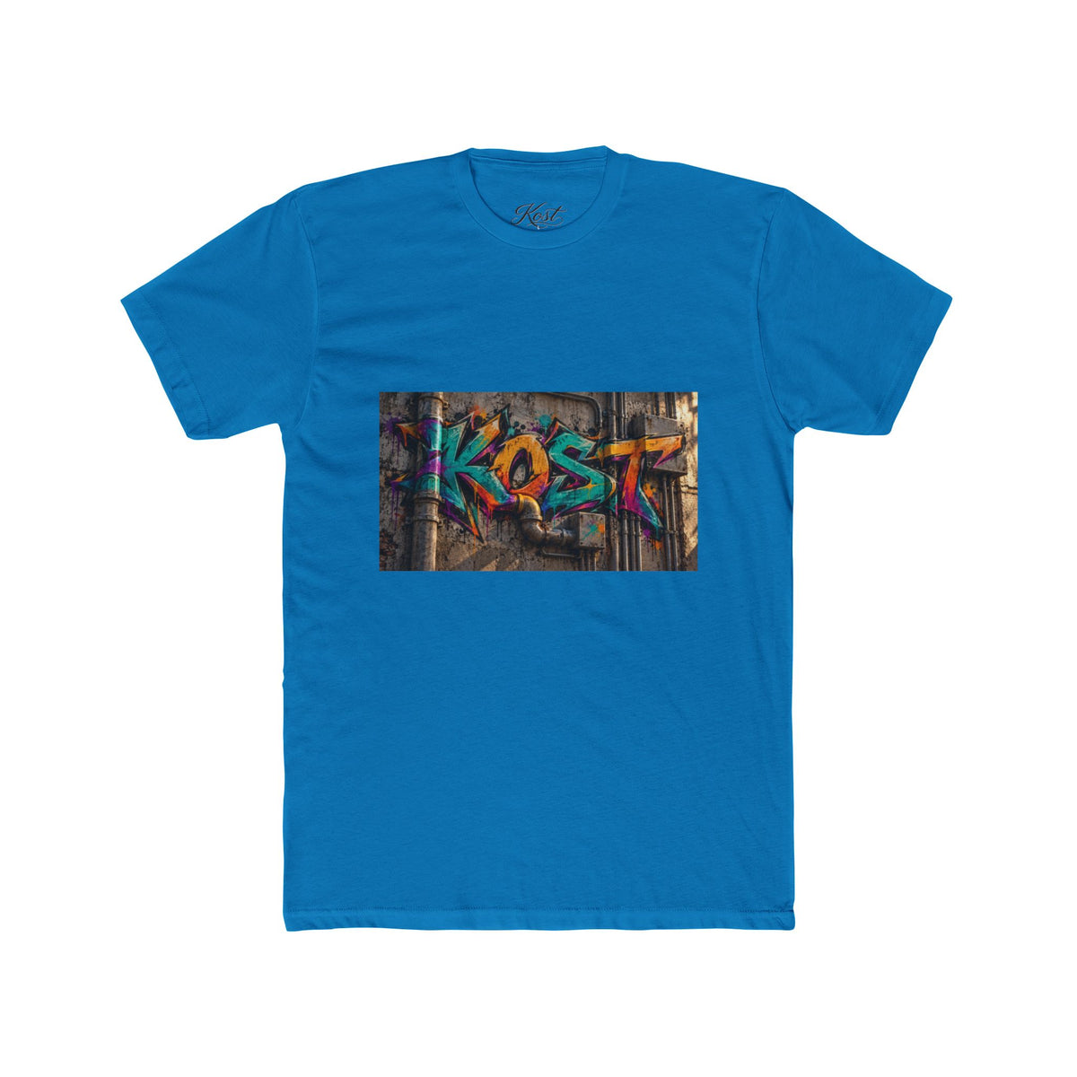 Graffiti 'KOST' Crew Tee — Urban Street Art Graphic T-Shirt