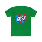 Kost Retro Logo T-Shirt — Red & Blue Graphic Crew Tee