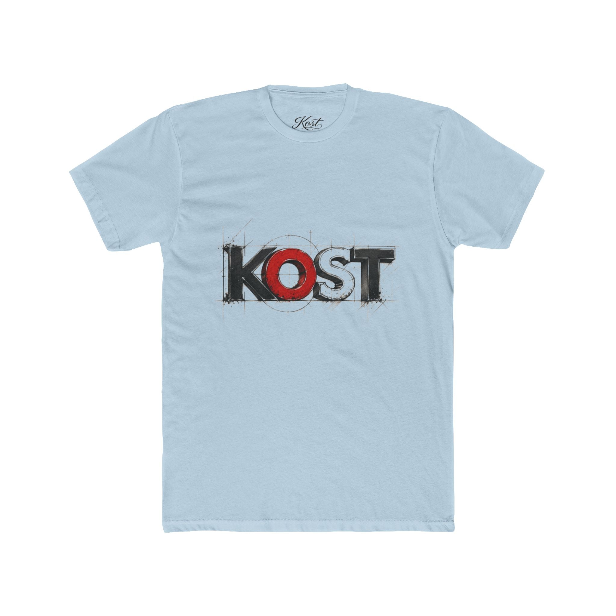 KOST Logo Tee — Distressed Sketch Graphic T-Shirt