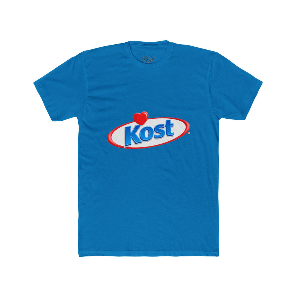 Kost Logo Tee — Retro Heart Emblem Graphic T‑Shirt