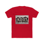 KOST Graphic T-Shirt – Distressed Black and White Streetwear Tee