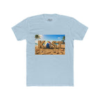 Coastal Beach Tee — 'KOST' Sand & Surf Graphic T-Shirt