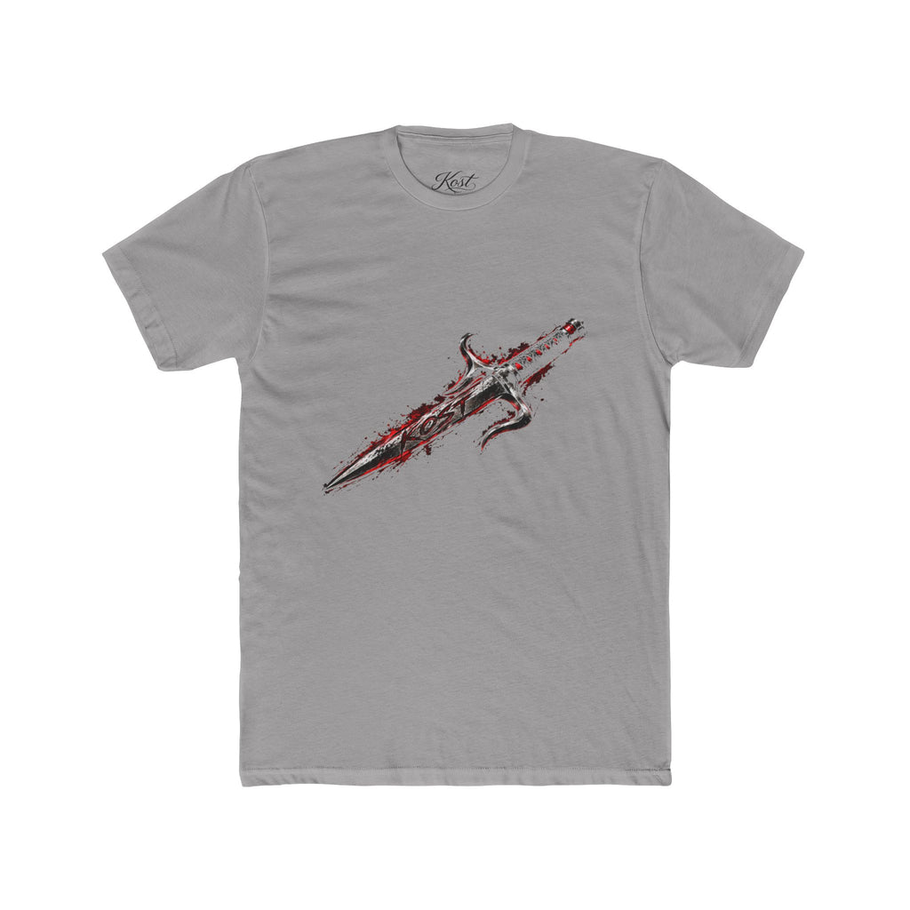 Vintage Sword Graphic Cotton T-Shirt