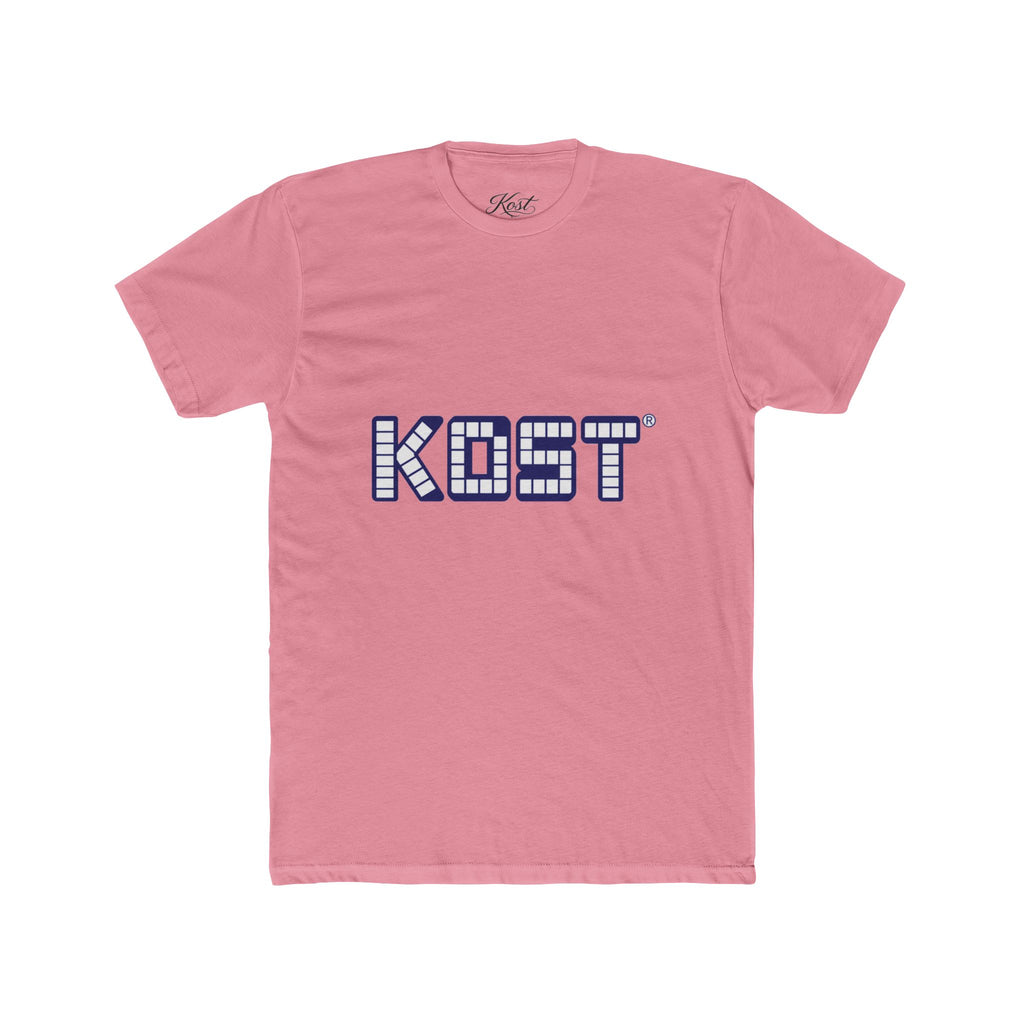KOST® Retro Grid Logo Tee - Graphic Cotton T-Shirt