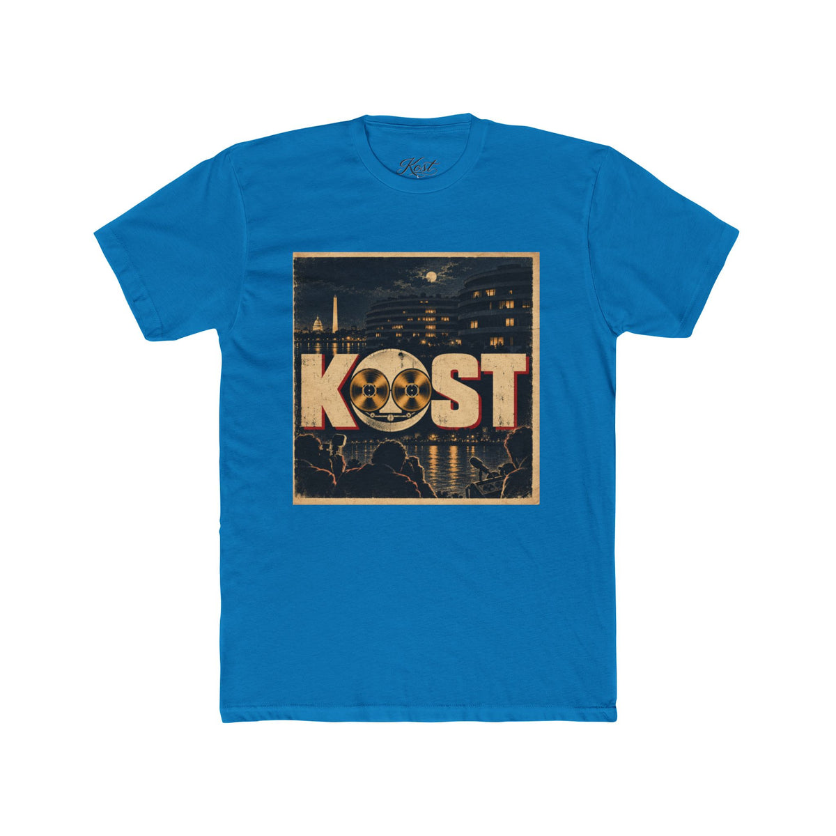 KOST Retro Cityscape T‑Shirt — Vintage Radio Logo Tee