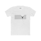 Minimalist V-Neck Optical Illusion T-Shirt