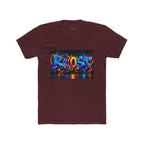 Graffiti 'KHOST' Art Tee - Vibrant Urban Streetwear Crewneck