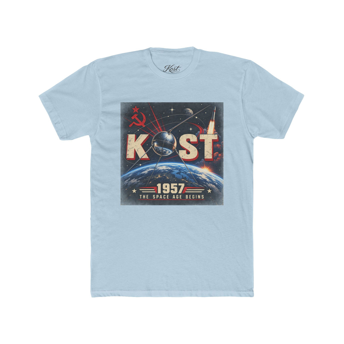 Vintage Sputnik 1957 T-Shirt — Retro Space Race Graphic Tee