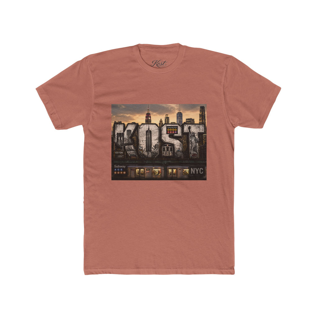 Lost NYC Skyline T‑Shirt — Urban Vintage Cityscape Tee