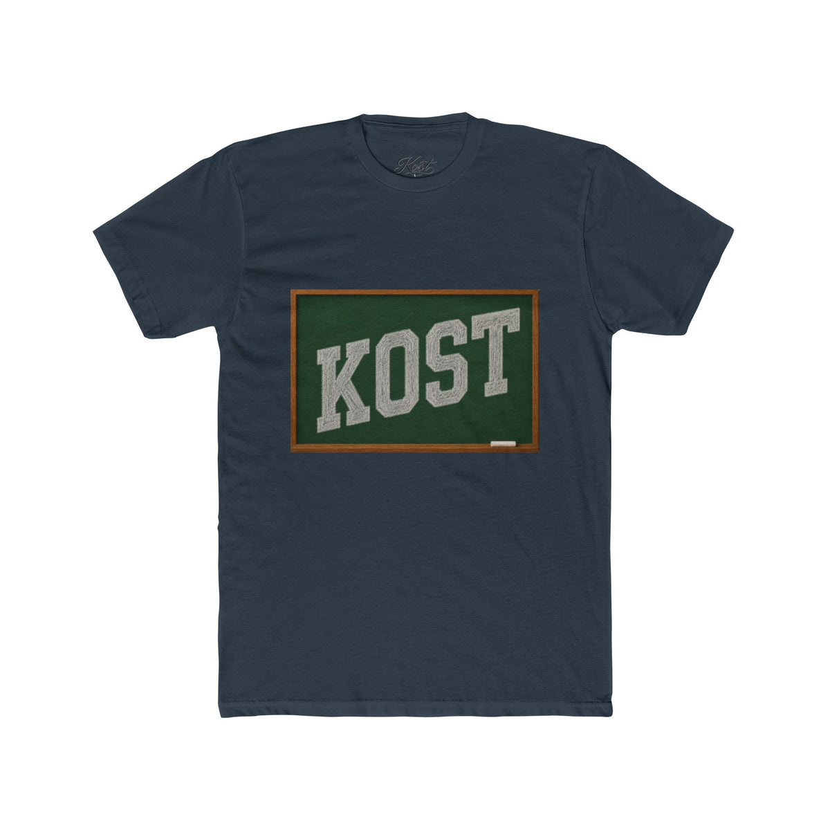 KOST Vintage Collegiate Tee — Retro Green Plaque Graphic
