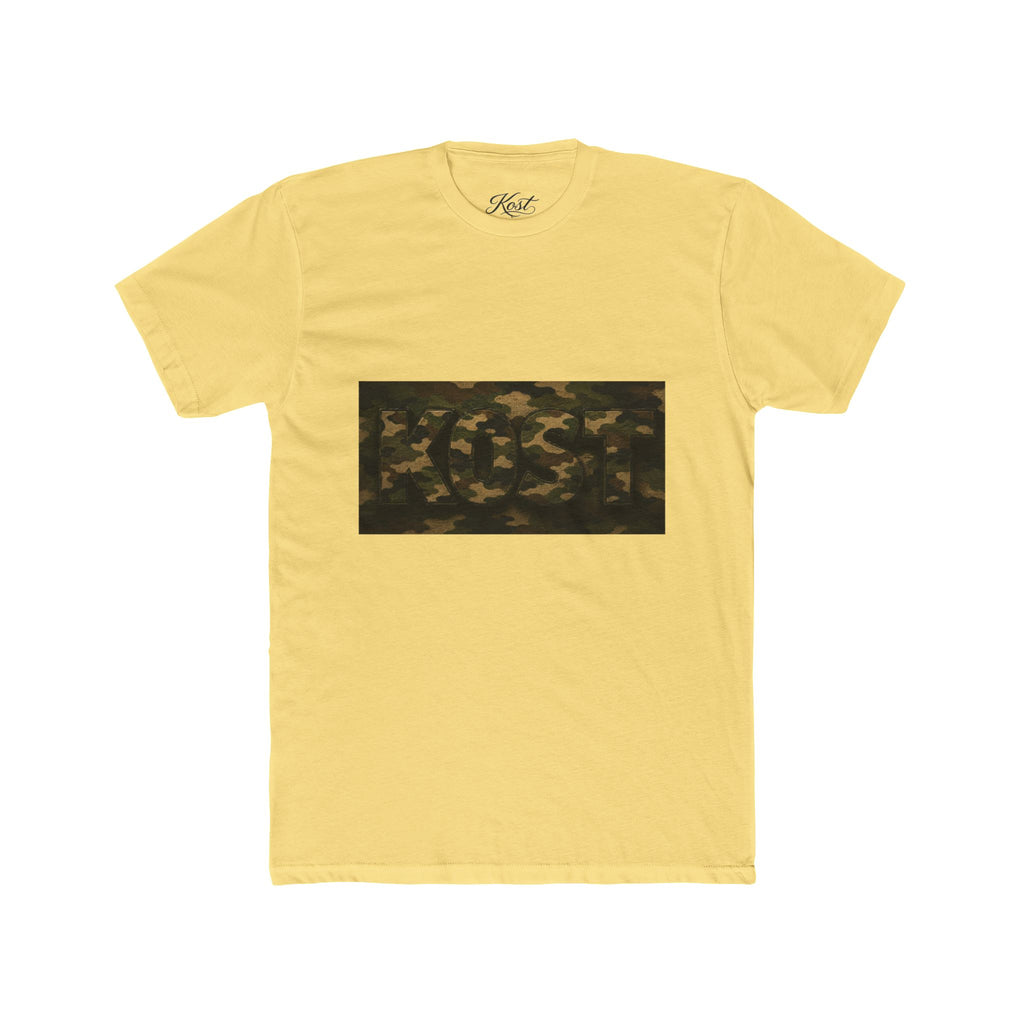 Abstract Camouflage Graphic T-Shirt
