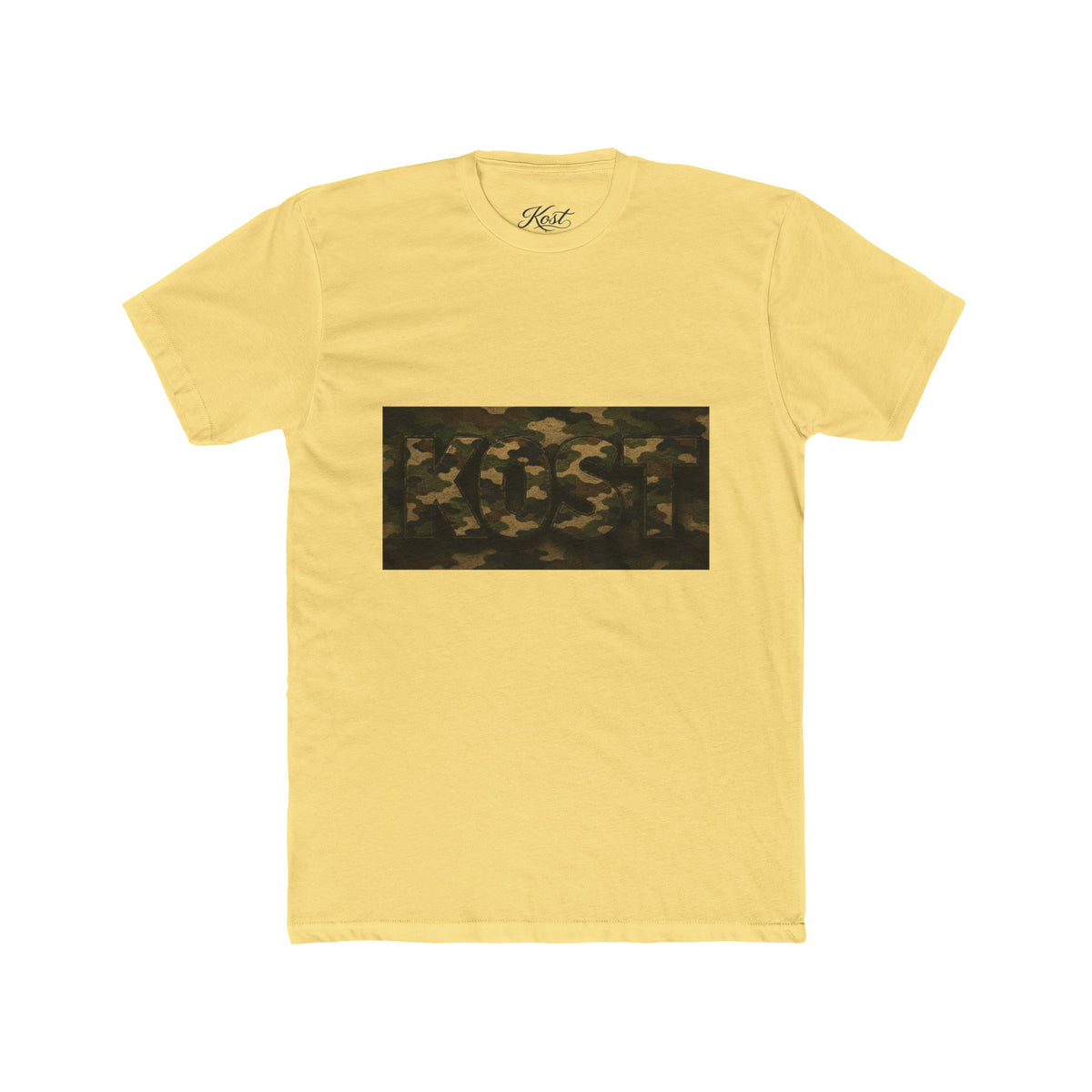 Abstract Camouflage Graphic T-Shirt