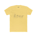 ASL Love Line Art Tee — "LOVE" Fingerspelling Cotton T‑Shirt