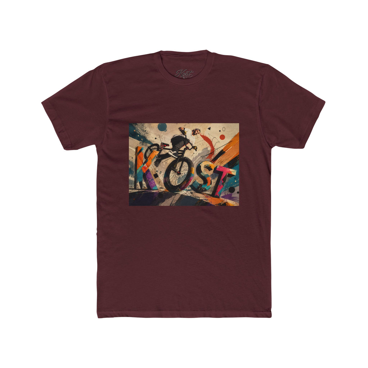 Lost BMX Street Art T‑Shirt — Graffiti Bike Graphic Tee