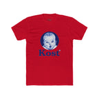 Retro Baby Face Tee — "Kost" Vintage Logo Cotton T-Shirt