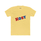 KOST Retro Logo Tee – Vintage Red & Blue Graphic T-Shirt