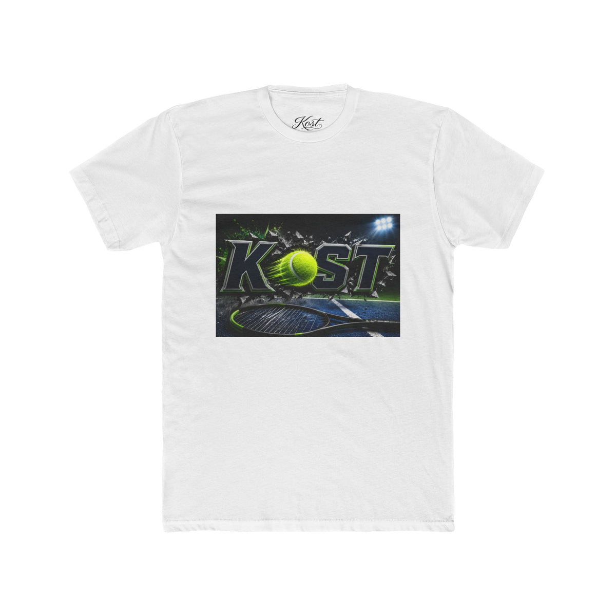Tennis Team Tee — 'KOST' Graphic Crewneck