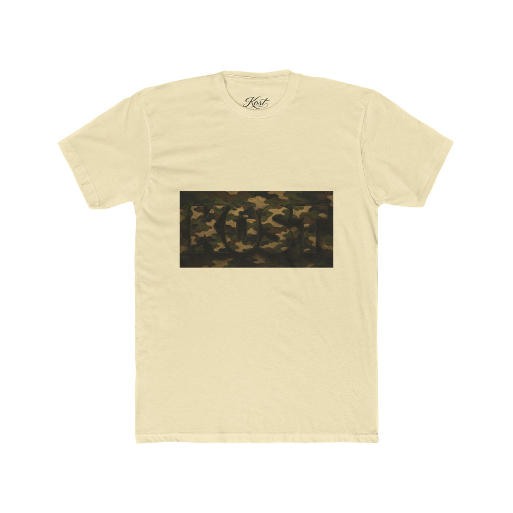 Abstract Camouflage Graphic T-Shirt