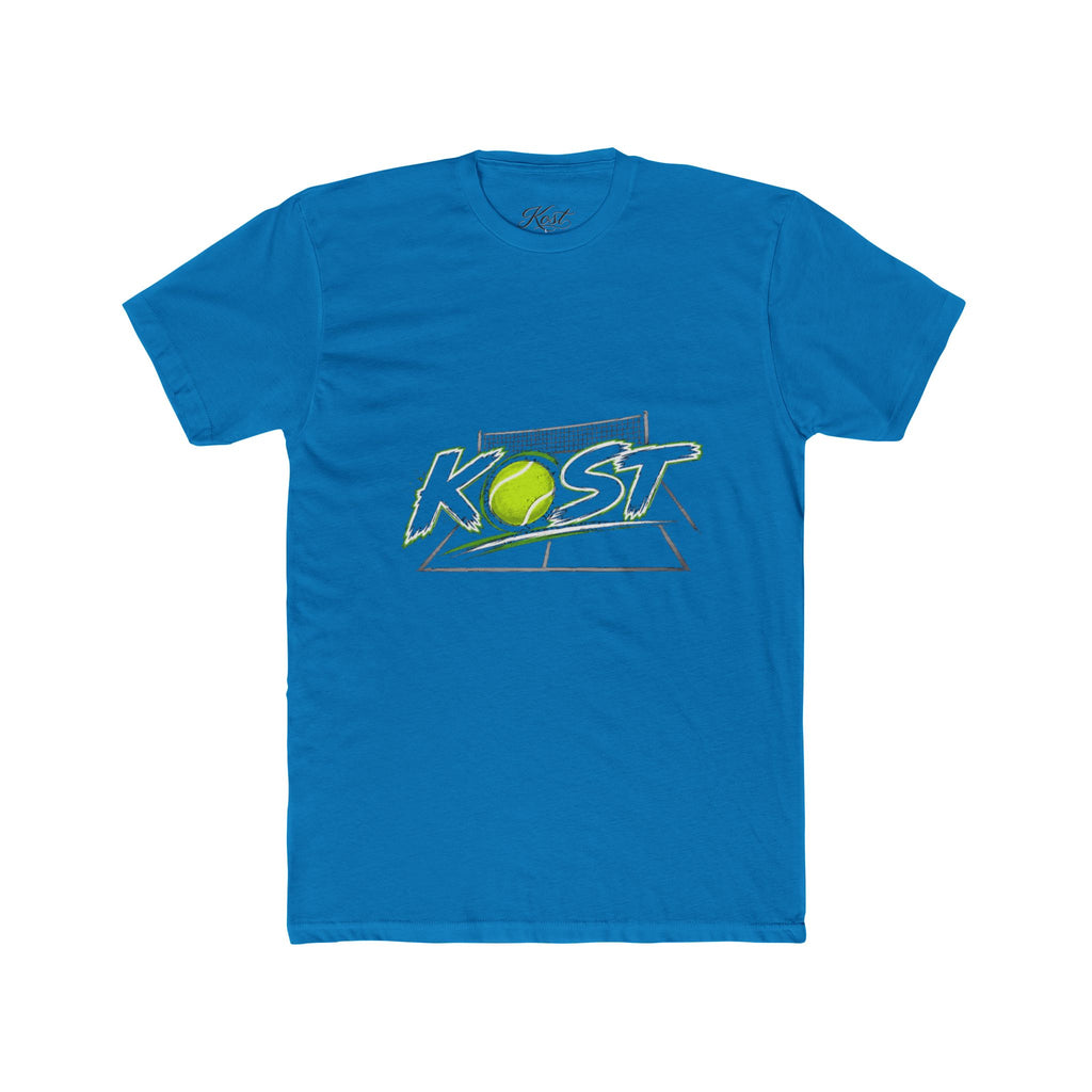 Tennis Tee — 'KOST' Graphic Cotton Crew Shirt