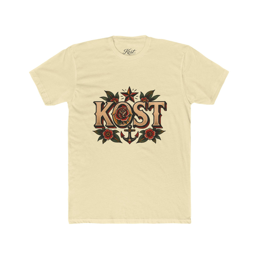 KØST Gothic Floral Graphic T-Shirt