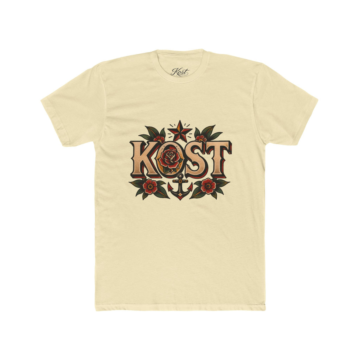KØST Gothic Floral Graphic T-Shirt