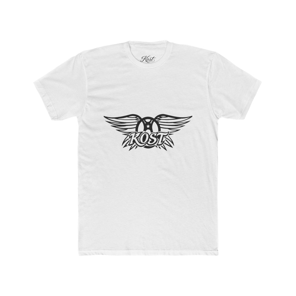 Winged Soccer Emblem Tee — "Kost" Graphic Crewneck