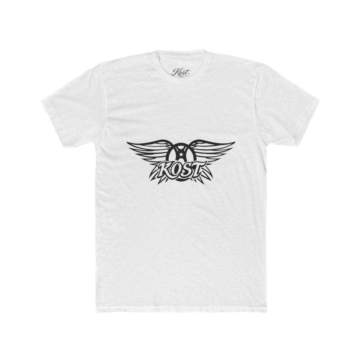 Winged Soccer Emblem Tee — "Kost" Graphic Crewneck