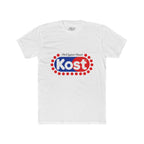 Kost Logo Tee — Retro Red & Blue Graphic T-Shirt