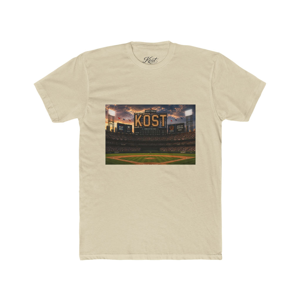 KOST Stadium Baseball Tee — Vintage Ballpark Graphic T-Shirt