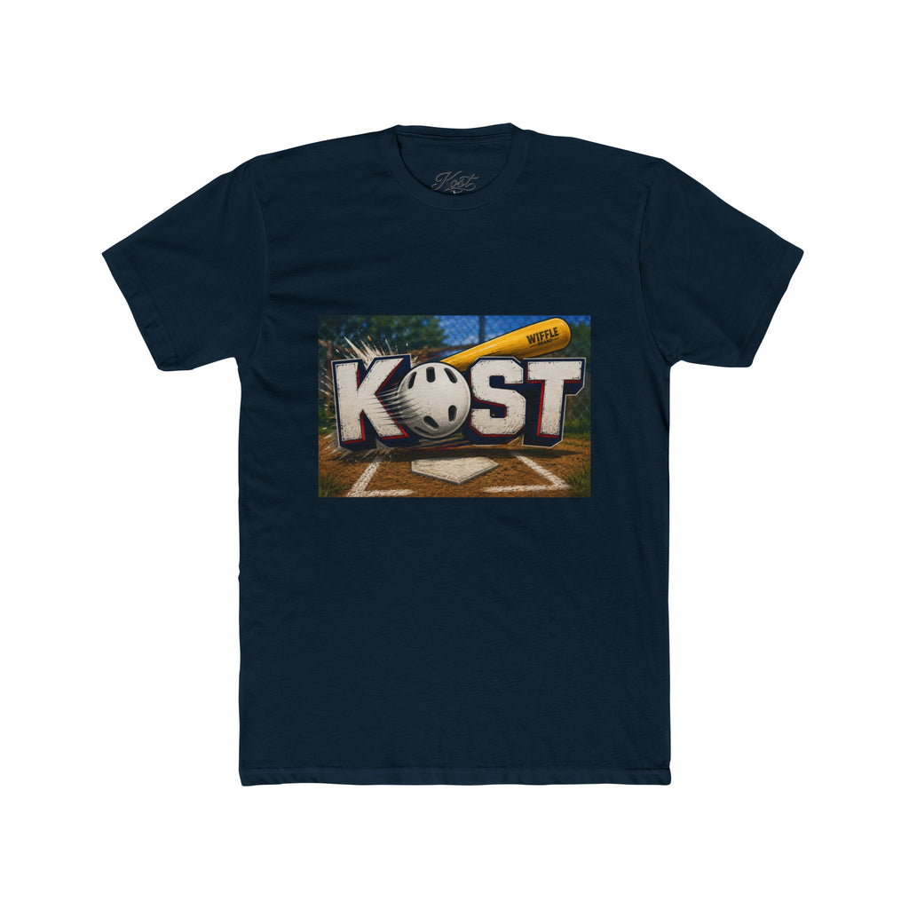 Kickball Crew Tee — "KOST" Graphic Baseball & Bat Design