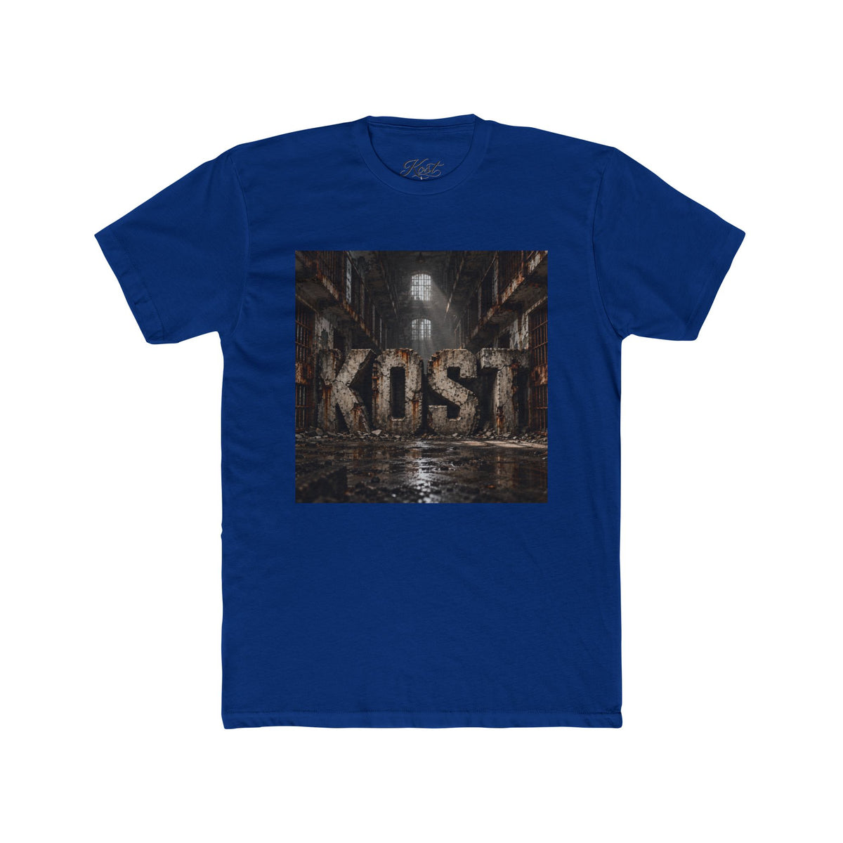 KOST Industrial Graphic Tee — Urban Decay Vintage Lettering Shirt