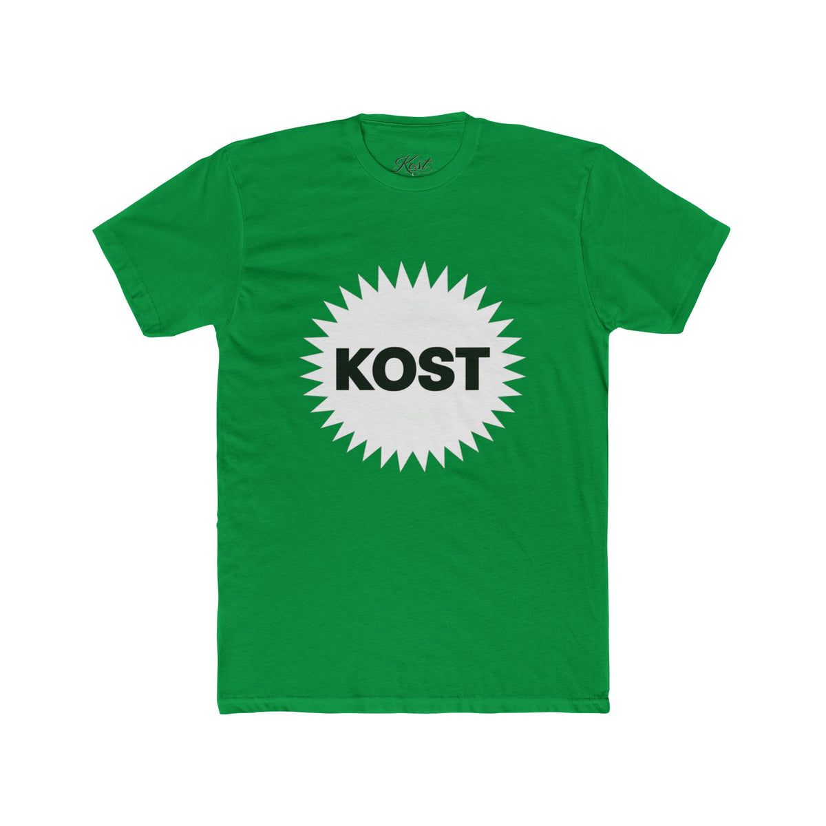 KOST Starburst Graphic Tee — Retro Logo Crewneck T-Shirt