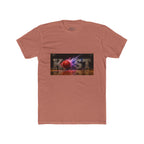Cosmic Burst Tee — 'KOST' Retro Space Graphic T-Shirt