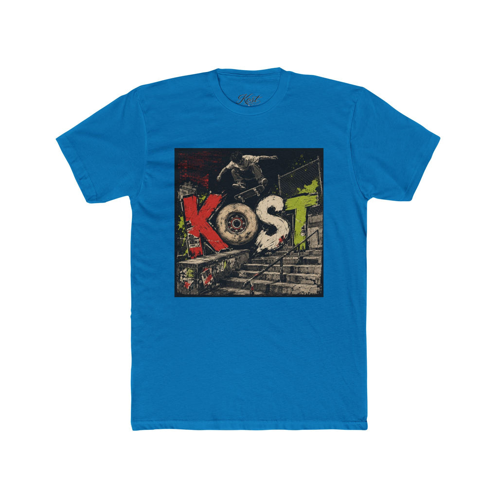 Kost Skate Graphic Tee — Vintage Skateboard Street Art T-Shirt