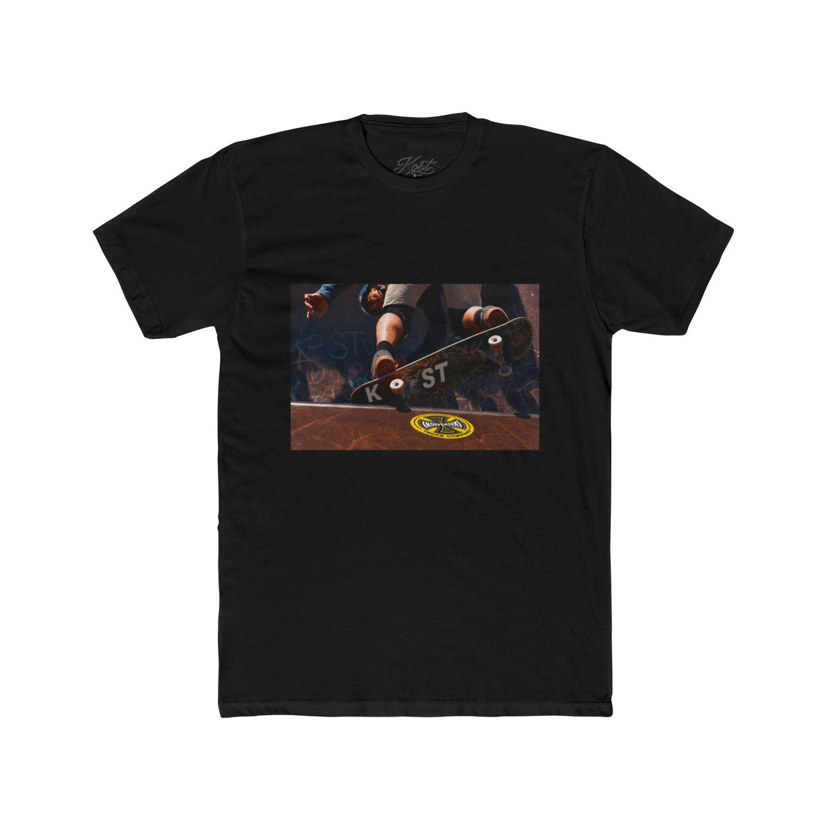 Skate Trick Photo Tee — Vintage Skateboard Crew Shirt