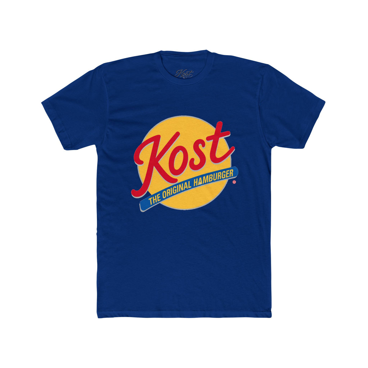 Retro 'Kost The Original Hamburger' Logo T-Shirt