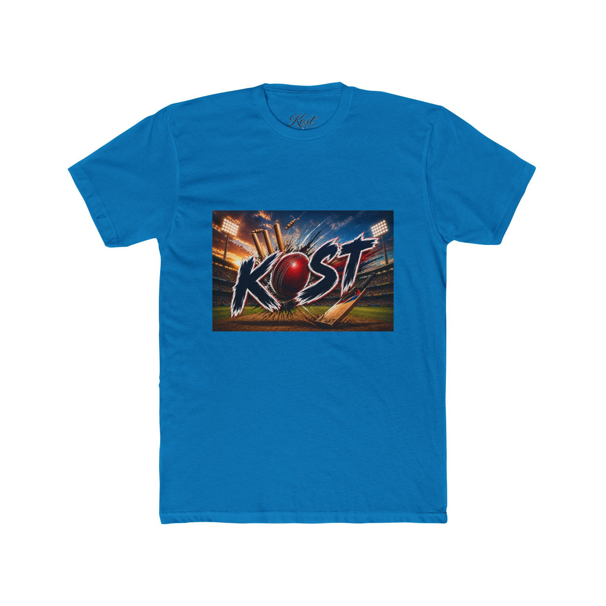 KØST Football Graphic Tee — Retro Stadium Logo Crewneck