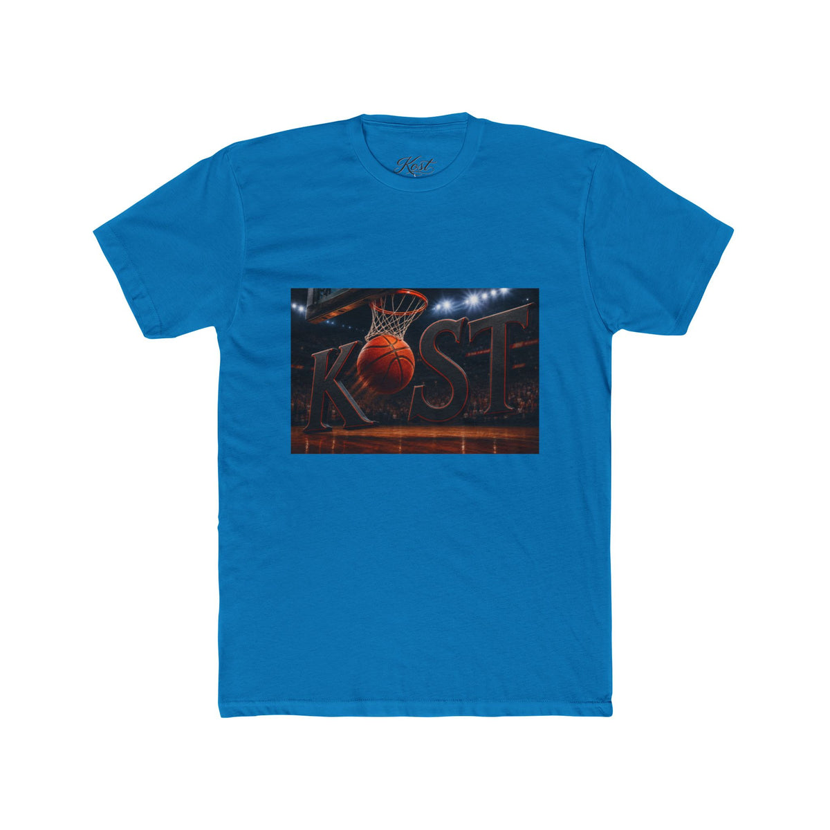 Basketball Hoop Graphic Tee — "Kobe" Dunk Design