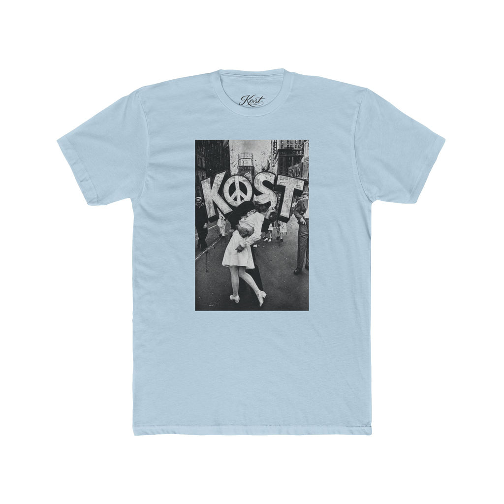 Kost Peace Vintage Photo T-Shirt — Retro Urban Kiss Graphic Tee