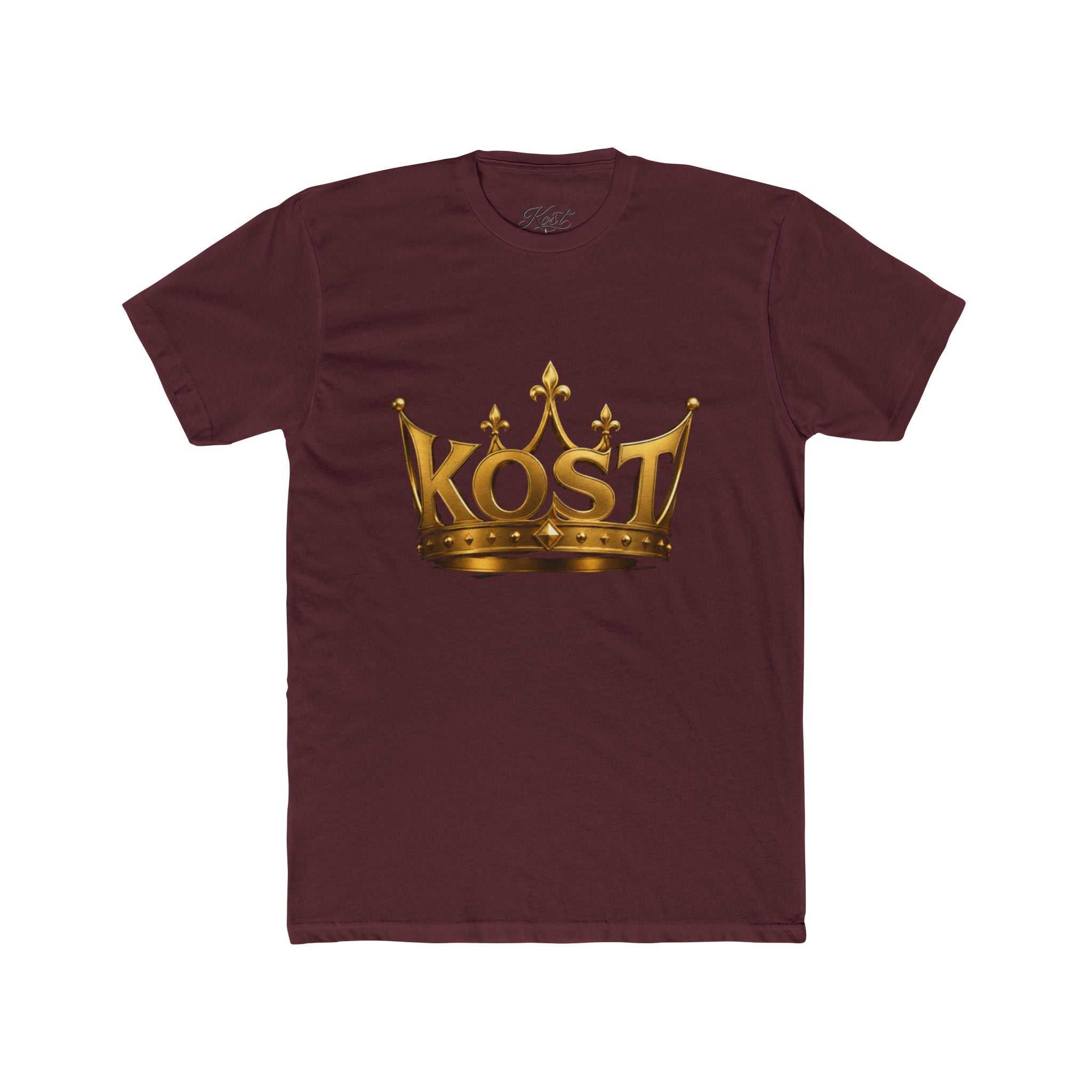 KOST Crown Graphic Tee — Gold Crown Logo T‑Shirt